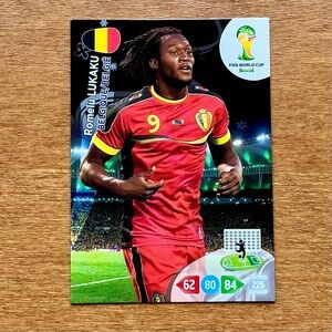 2014 Panini Romelu Lukaku  Adrenalyn XL World Cup Card